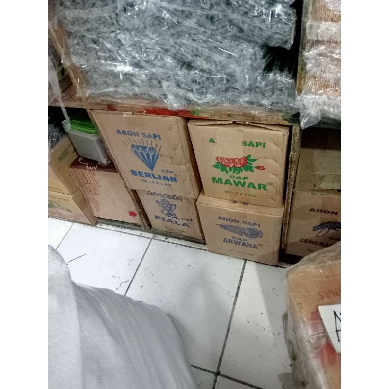 

abon sapi murah kemasan 1kg