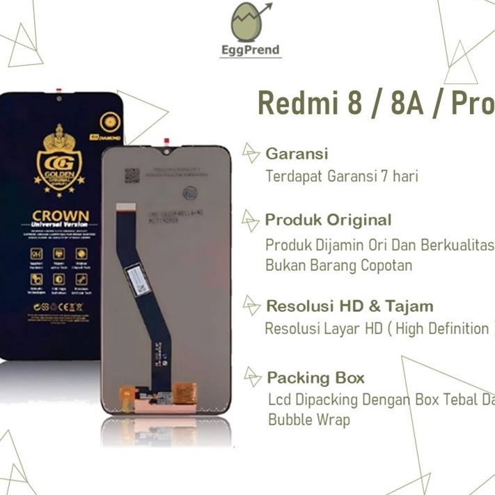 FmO LCD TOUCHSCREEN XIAOMI REDMI 8  8A  8A PRO COMPLETE ORIGINAL FULLSET  LCD REDMI 8  LCD REDMI 8A 