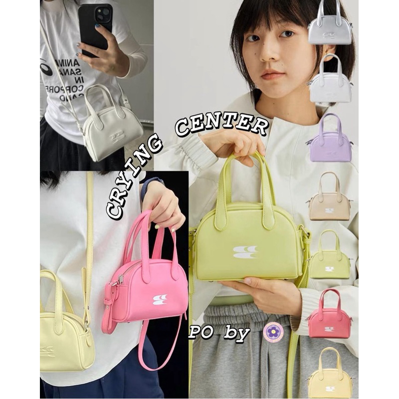 [READY STOCK] CRYING CENTER BAG tas selempang lucu brand ulzzang import selempang gaya model wanita 