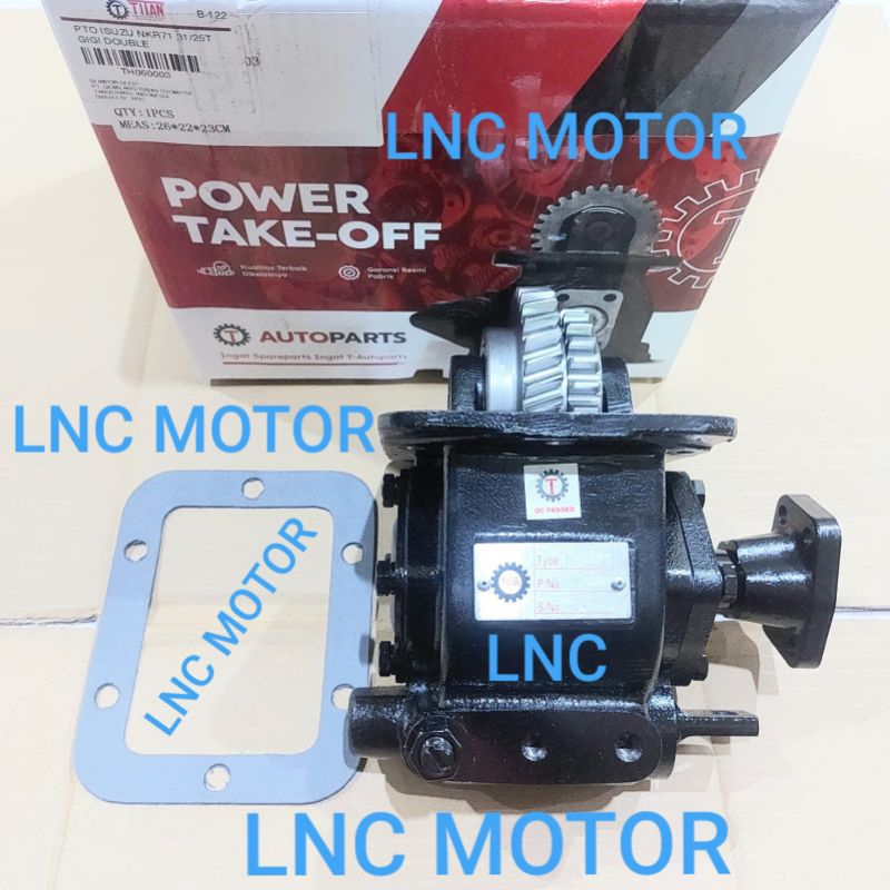 PTO ASSY POMPA PTO DAM TRUCK TRUK ISUZU NKR 71 NKR71 31/25T GIGI DOUBLE ASLI ORIGINAL TITAN