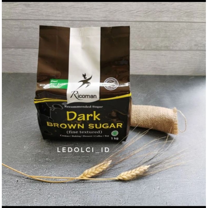 

drak brown sugar Ricoman 1 kg