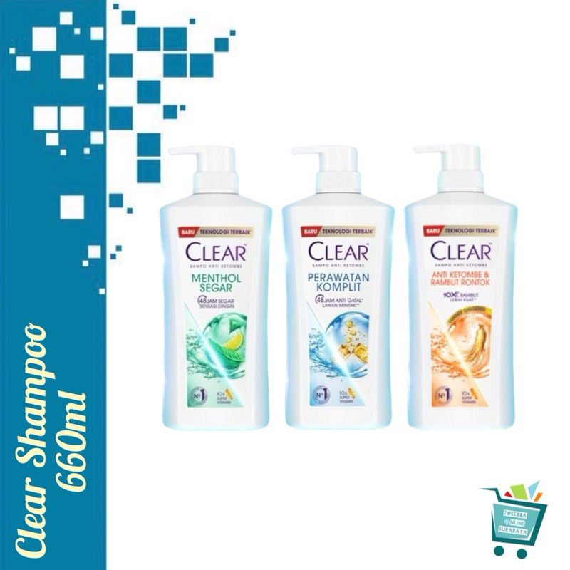 Clear Ice Cool Menthol / Complete Soft Care Shampoo / Shampo / Clear Ice Coo Menthol / Complete Soft