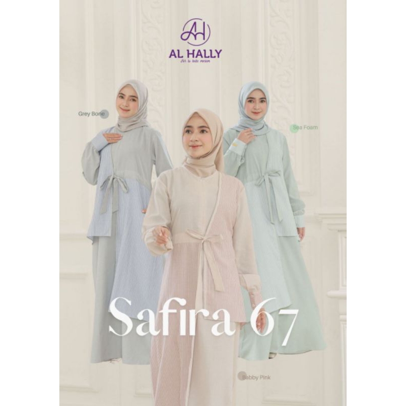 [COD] TERBARU GAMIS ALHALLY SAFIRA 67 | ORIGINAL PRODUK