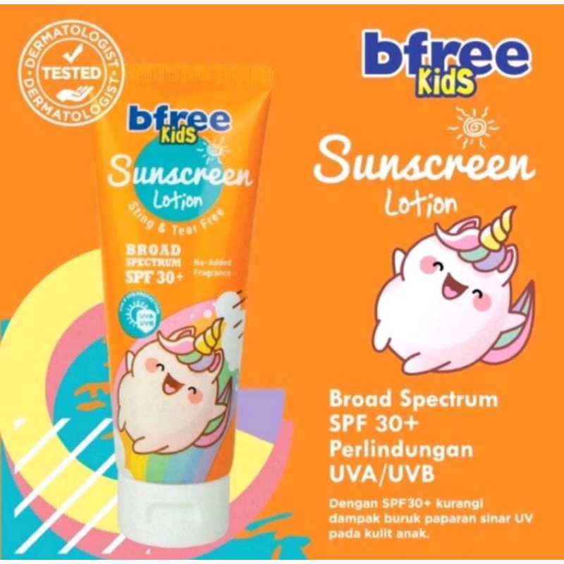 SUNSCREEN BFREE KIDS/SUNSCREEN ANAK