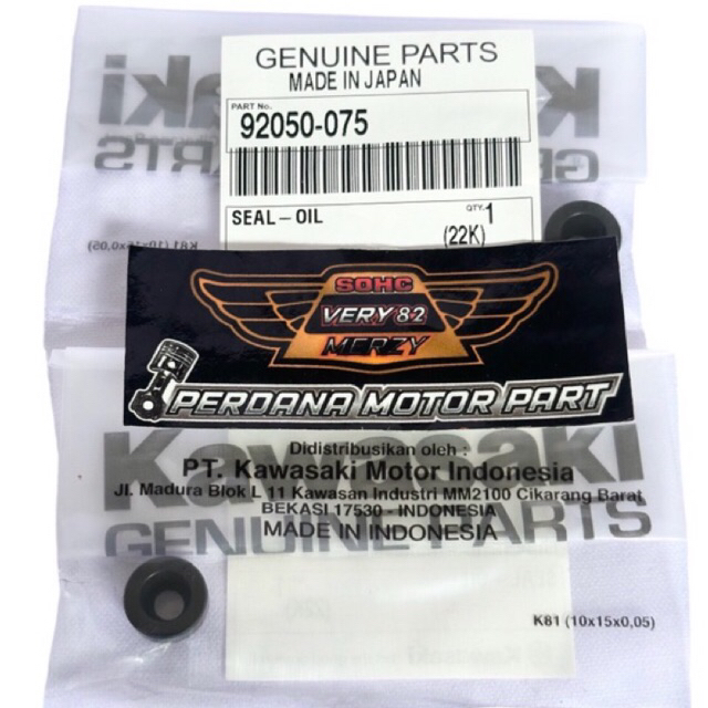 Seal sil RPM Binter Merzy Kz200