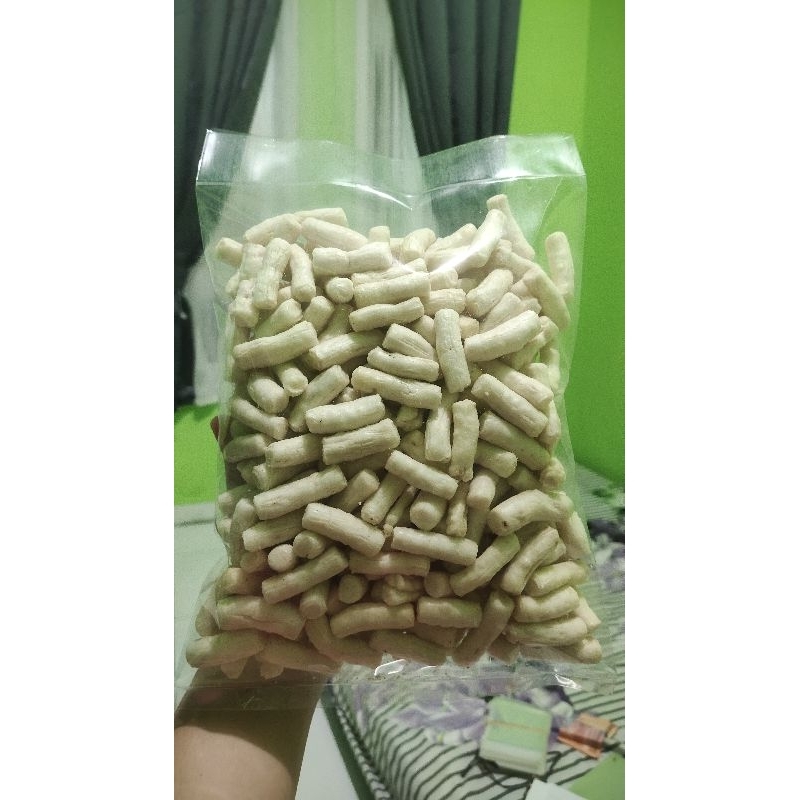 

Camilan Kerupuk tenggiri Pedas / Original