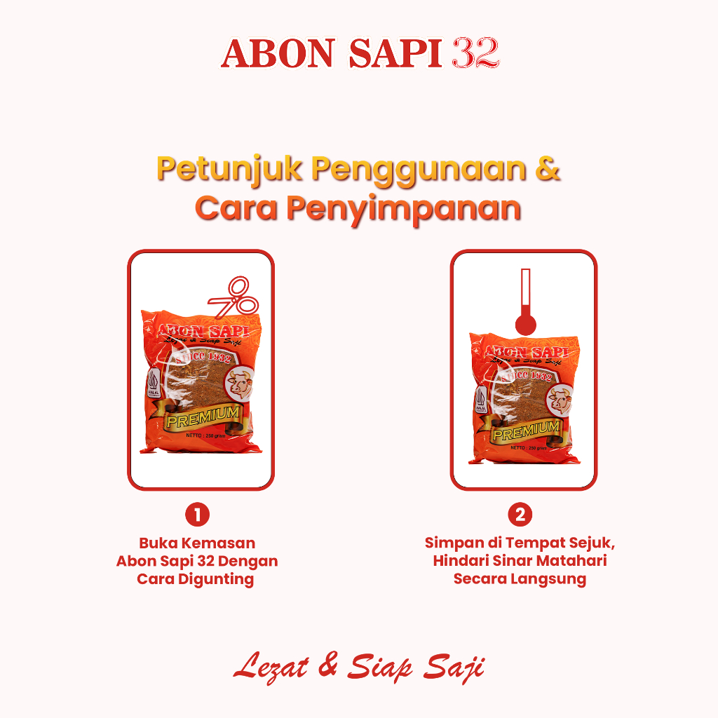 

RK60 Paket Double Abon 32 250 gr (500gr) Asli Premium Lezat Tanpa Pengawet