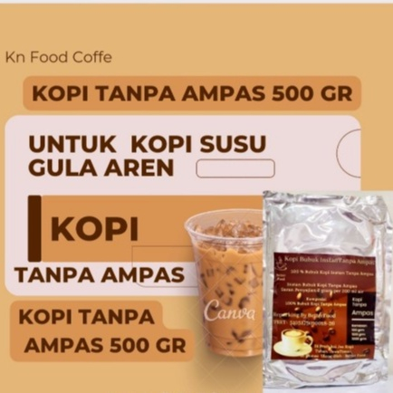 

Kopi Premium Instant Coffee 500 grm | Kopi Bubuk TANPA AMPAS 500 gr