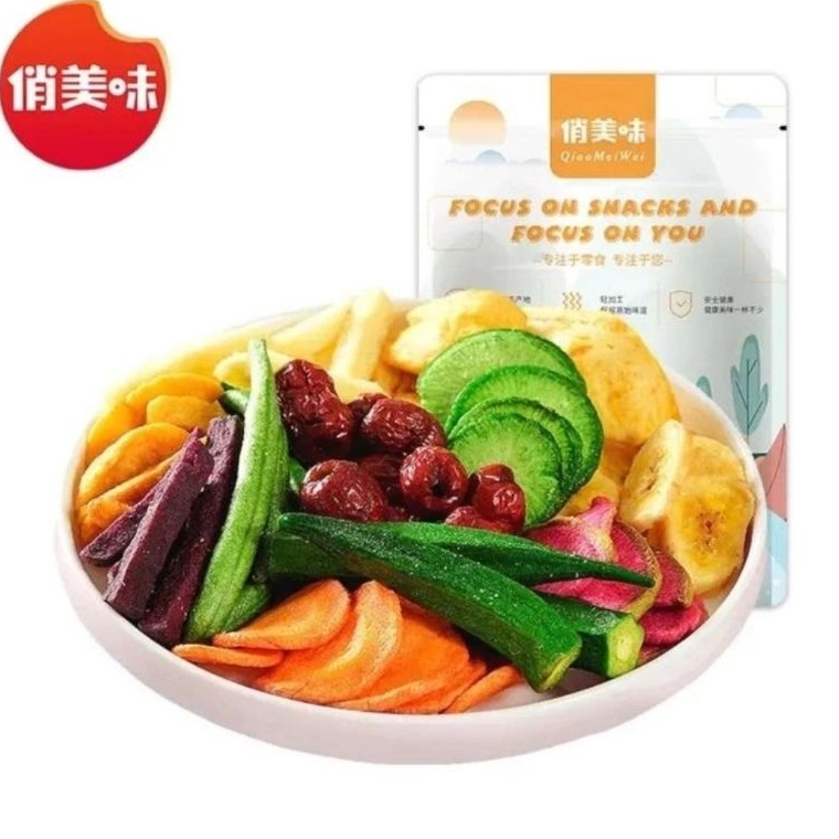 

NEW SNACK SAYURAN 25 GR CRISPY BUAH KERING CEMILAN SEHAT 12 MACAM