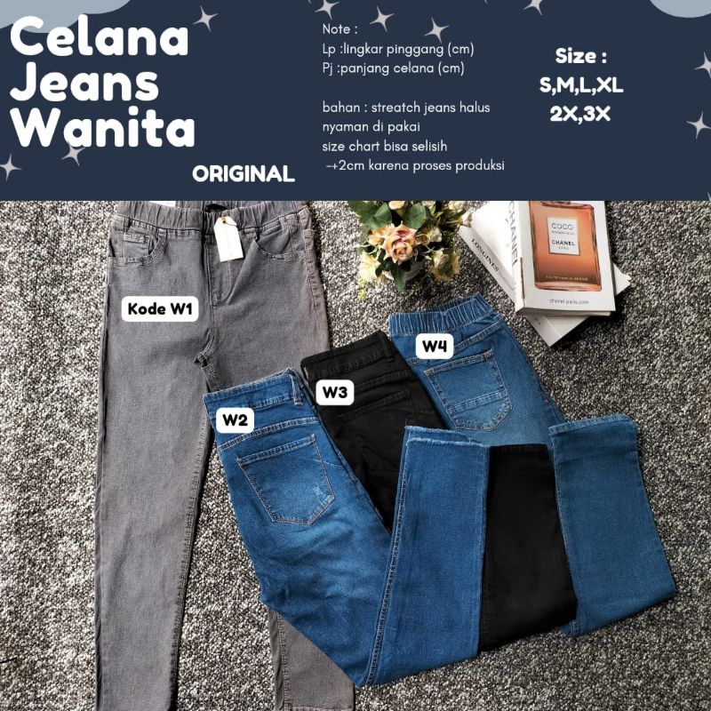 JEANS WANITA BRAND REMIX ORIGINAL