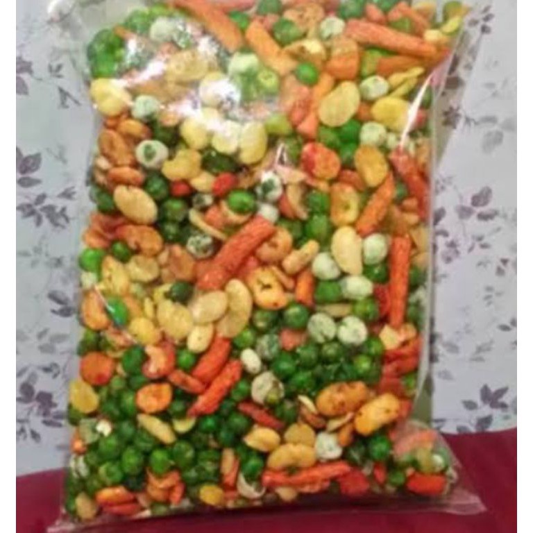

DISKON KACANG CAMPURMIXKACANG JAIPONG BERAT 1 kgSNACK KILOAN