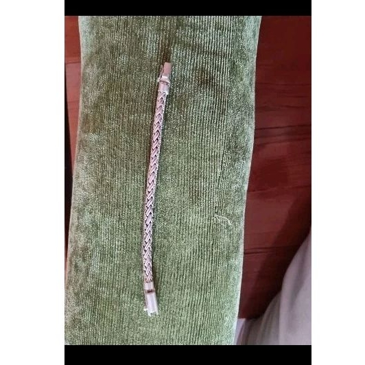 Gelang tangan pria gelang perak pria gelang silver 925