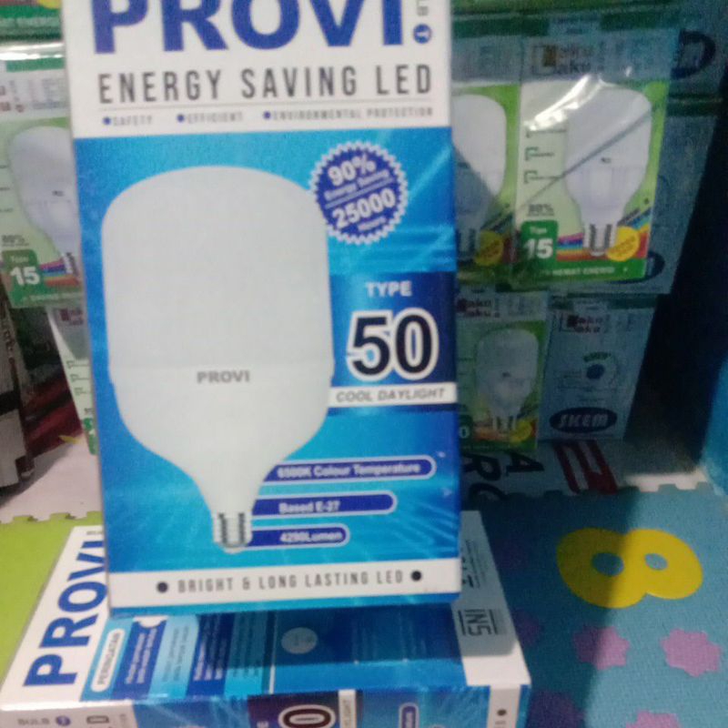 lampu led bergaransi provi