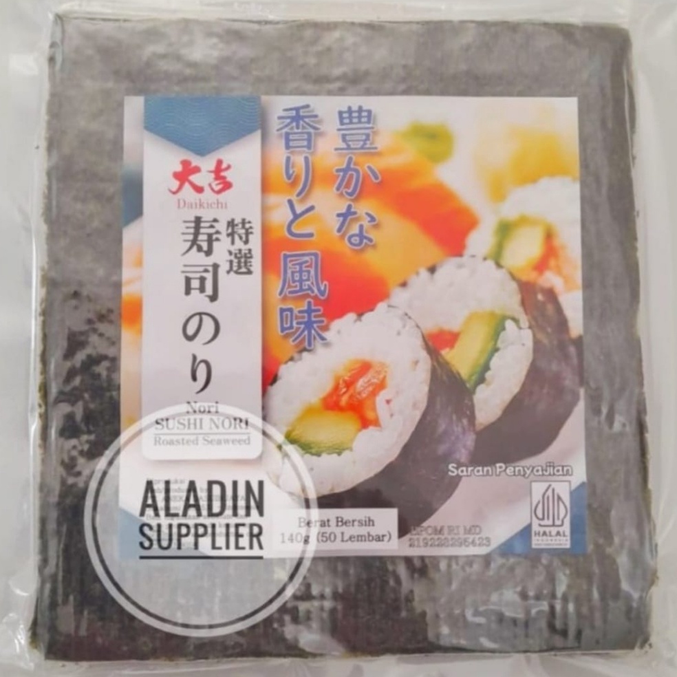 

VIRAL Sushi Nori Halal isi 5 lembar