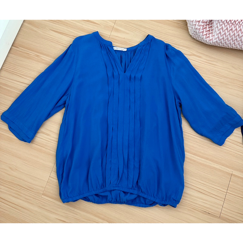 600k++ Gingersnaps blue blouse adult