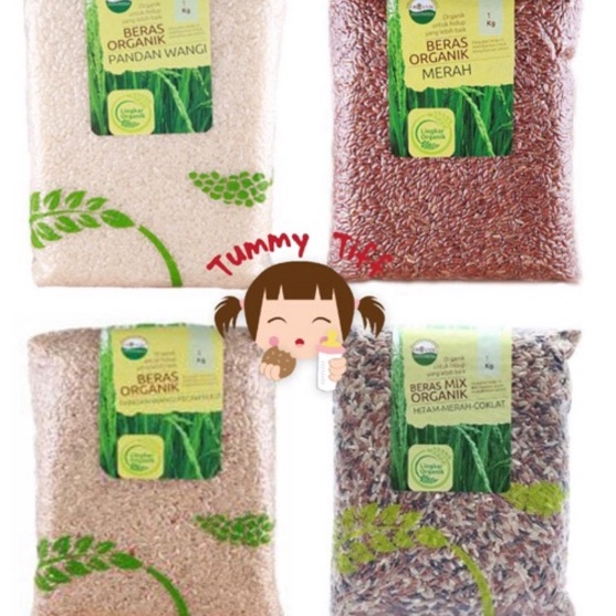 

SALE Lingkar Organik Beras Organic 1 Kg Pandan Wangi PutihMerahHitam