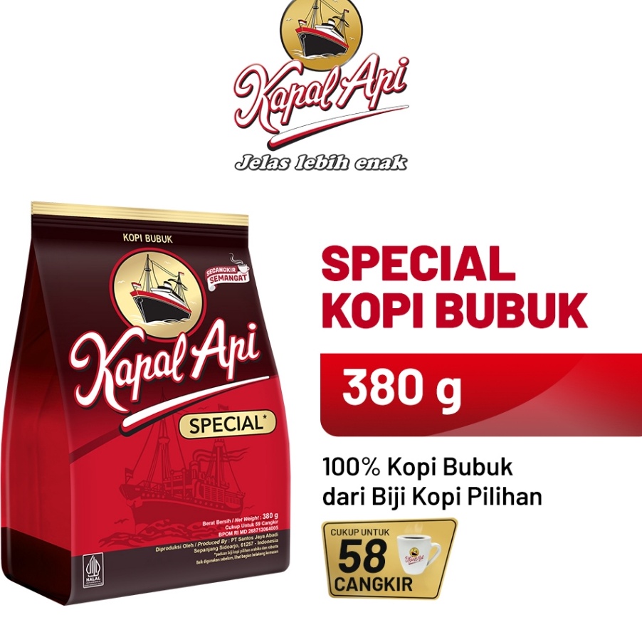 

Terbaru KAPAL API Special Merah 38 gr