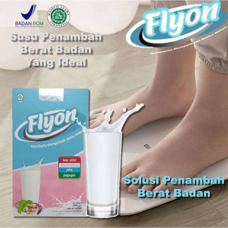 Susu Flyon - Flyon Original Susun Penggemuk Dan Penambah Berat Badan 100% Original