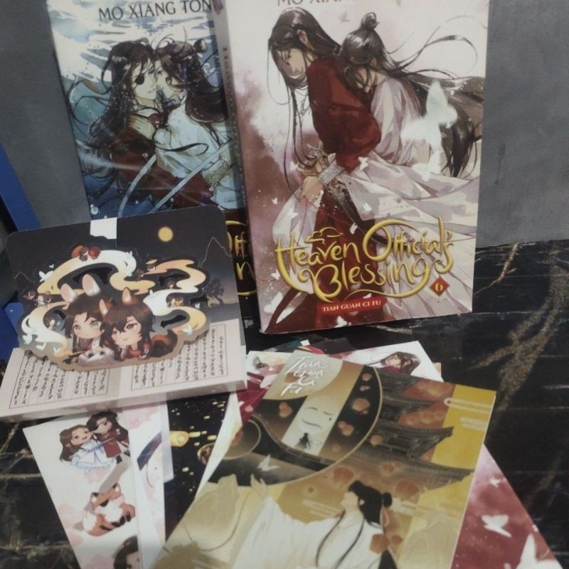 novel tgcf book 3,6 dan bonus