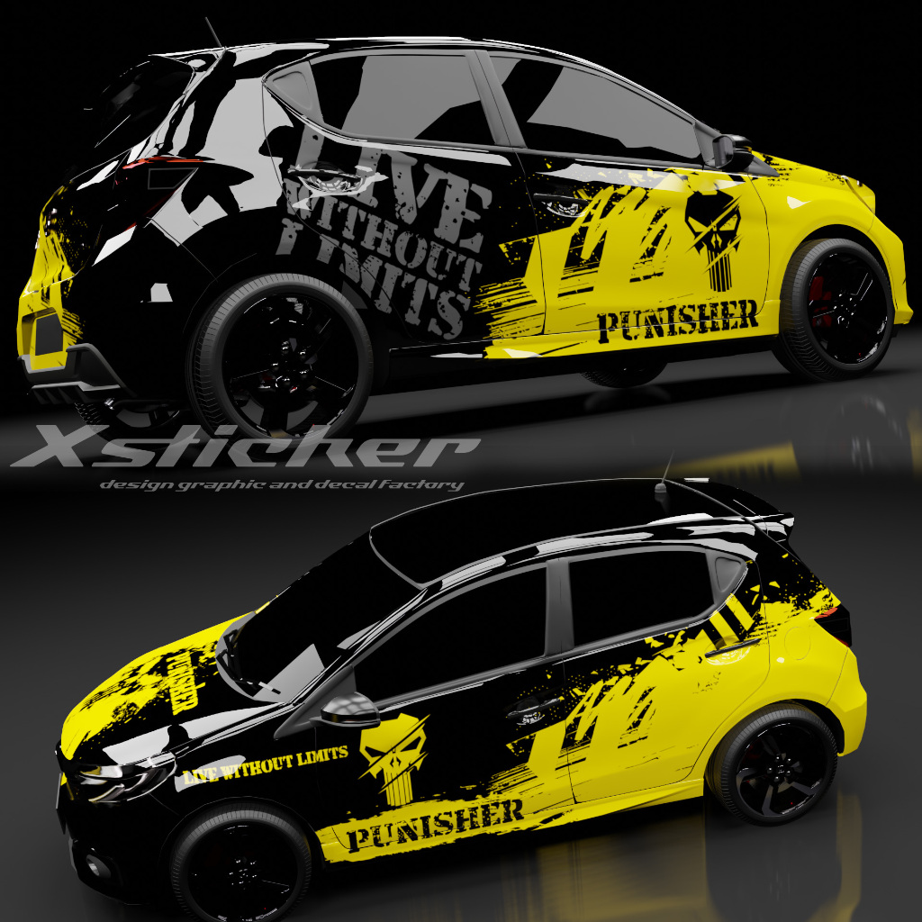decal stcker brio new full body