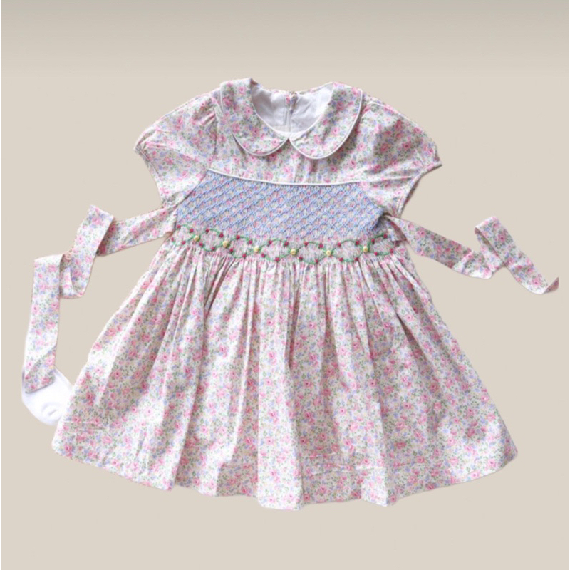Onnieoppa | YOU CAREINE Baby Smocked Dress ( PREMIUM )