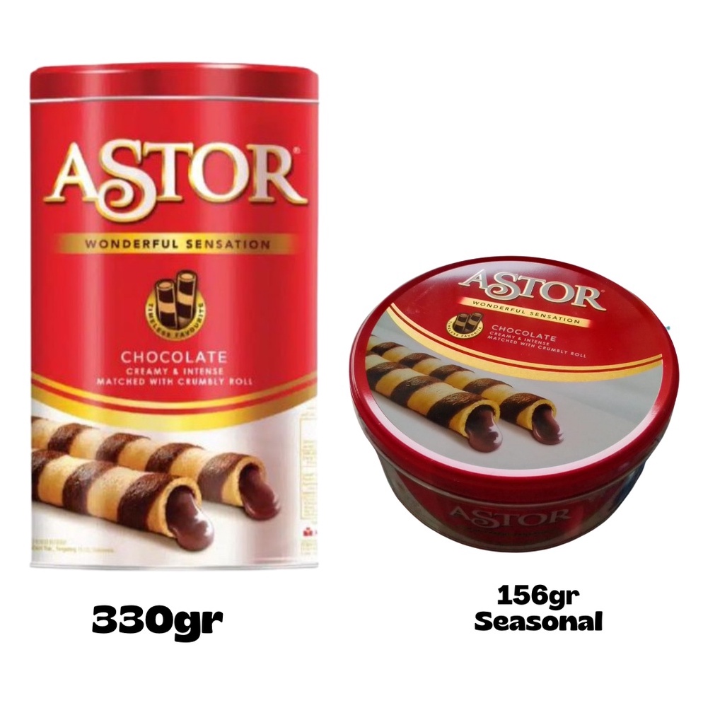 

ORIGINAL Astor Chocolate Wafer Stick Kaleng 15633Gram