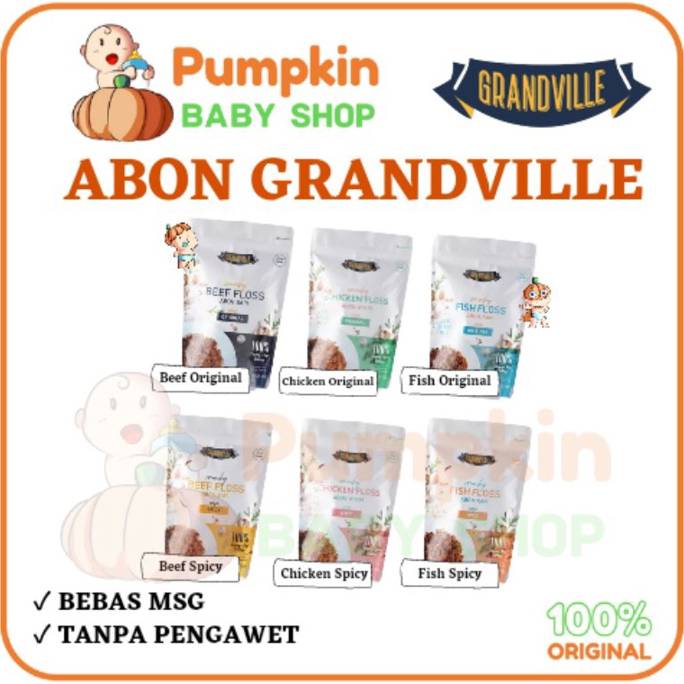 

Splash GRANDVILLE Abon Original Abon sapi ayam