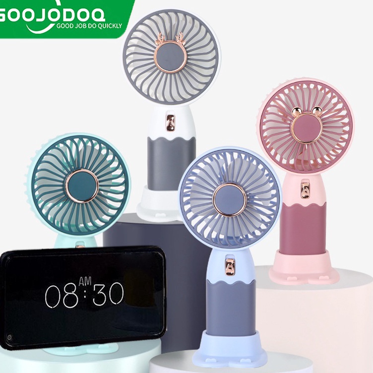 el Terkini Tkj Goojodoq KIPAS ANGIN MINI GENGGAM Cute  Kipas Lipat PORTABLE  Mini Fan