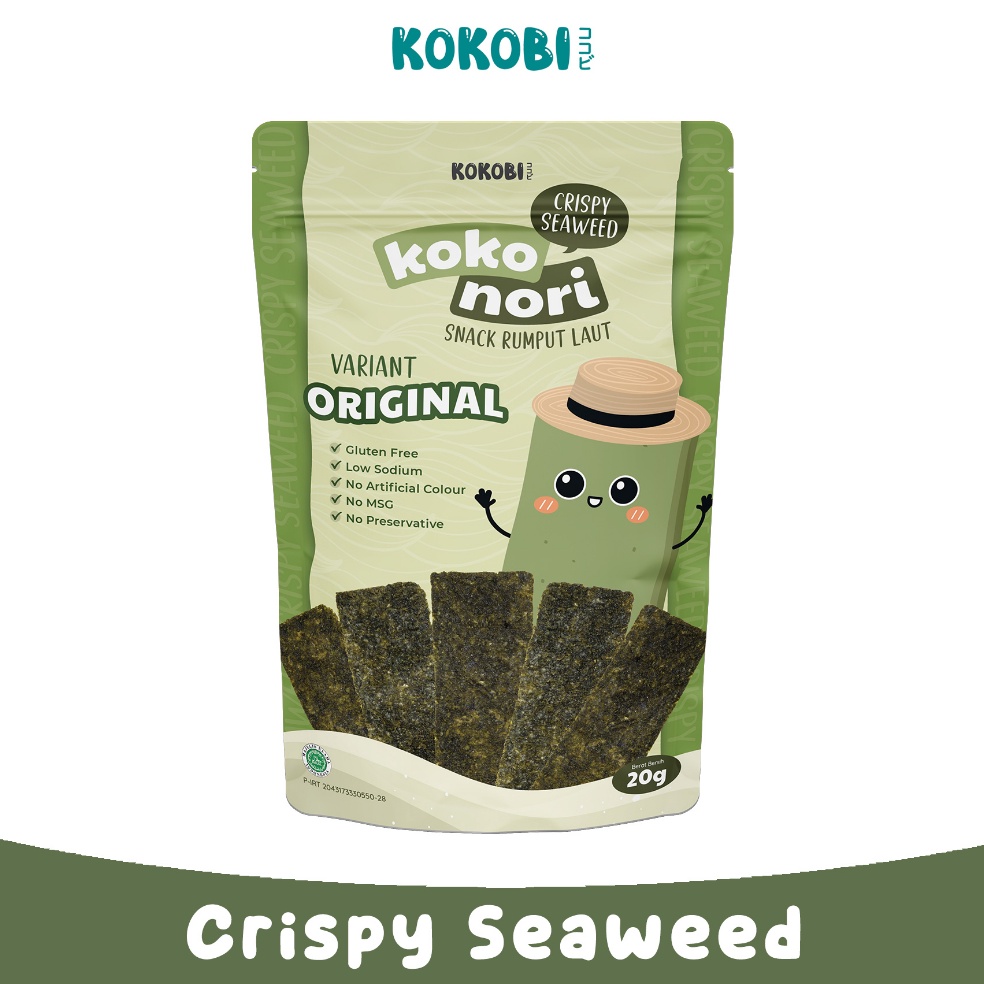 

NEW KOKOBI Koko Nori Crispy Seaweed Snack Original