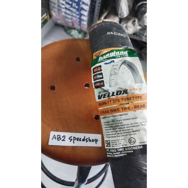 Ban drag kingland vellox 6080-17 free ban dalam ban kingland velox 6080-17 drag kompetisi