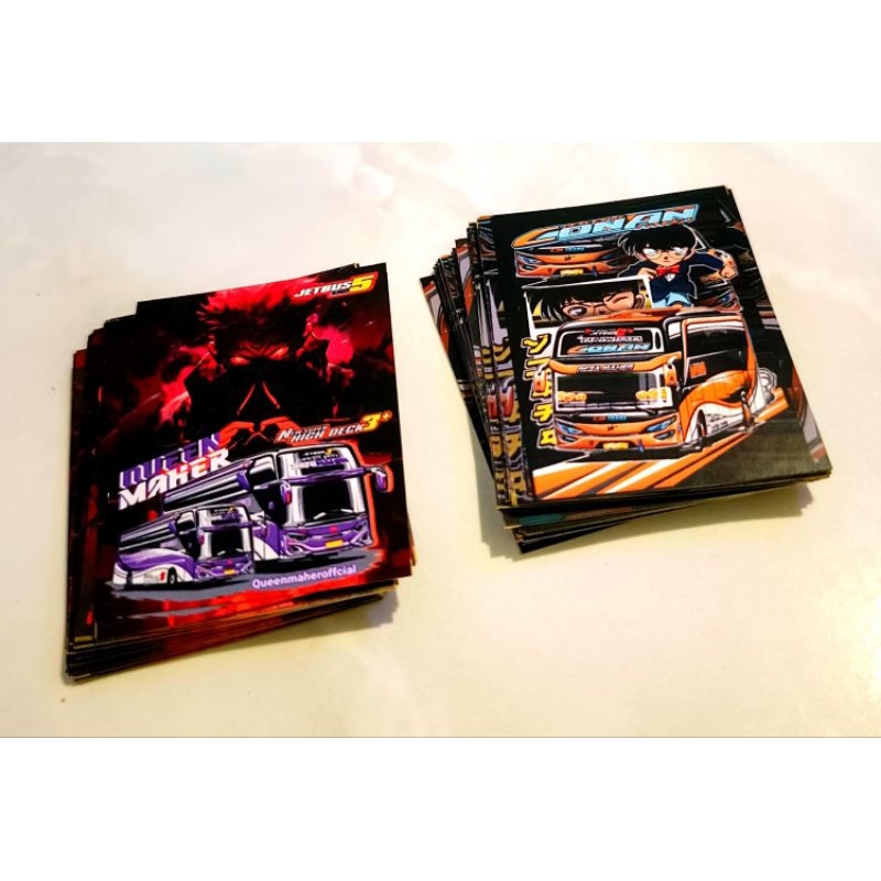 

COD Stiker Buss Telolet JB5 Terbaru ( 30 Stiker + Bonus )