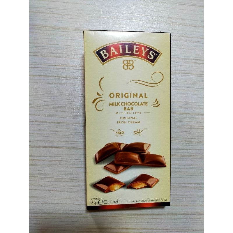 Coklat Baileys Milk Chocolate Bar 90gr
