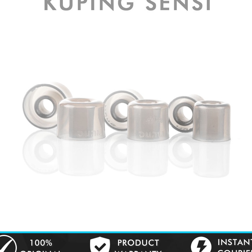 DUNU SS Stage  Studio Flat Cylindrical Silicone Eartips DUNU SS f Murah