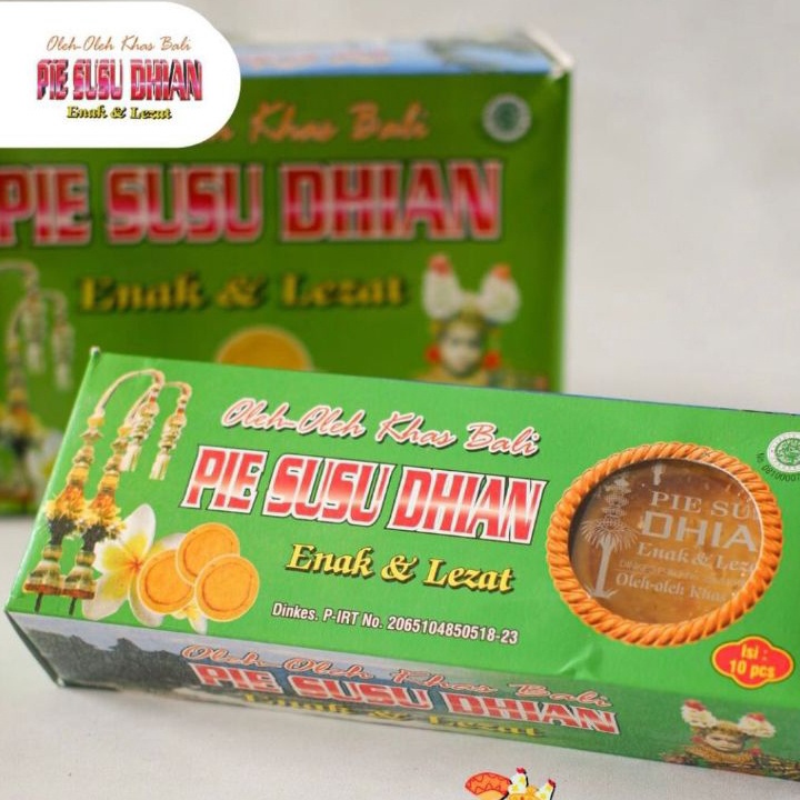 

77 Pie Susu Dhian 1 Box isi 1 Pcs Oleh Oleh Khas Bali
