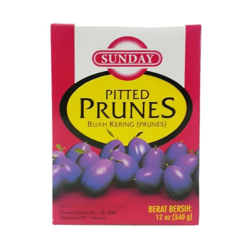 

ORIGINAL SUNDAY PITTED PRUNES 31 Gr Prune Lapis Legit Plum Kering