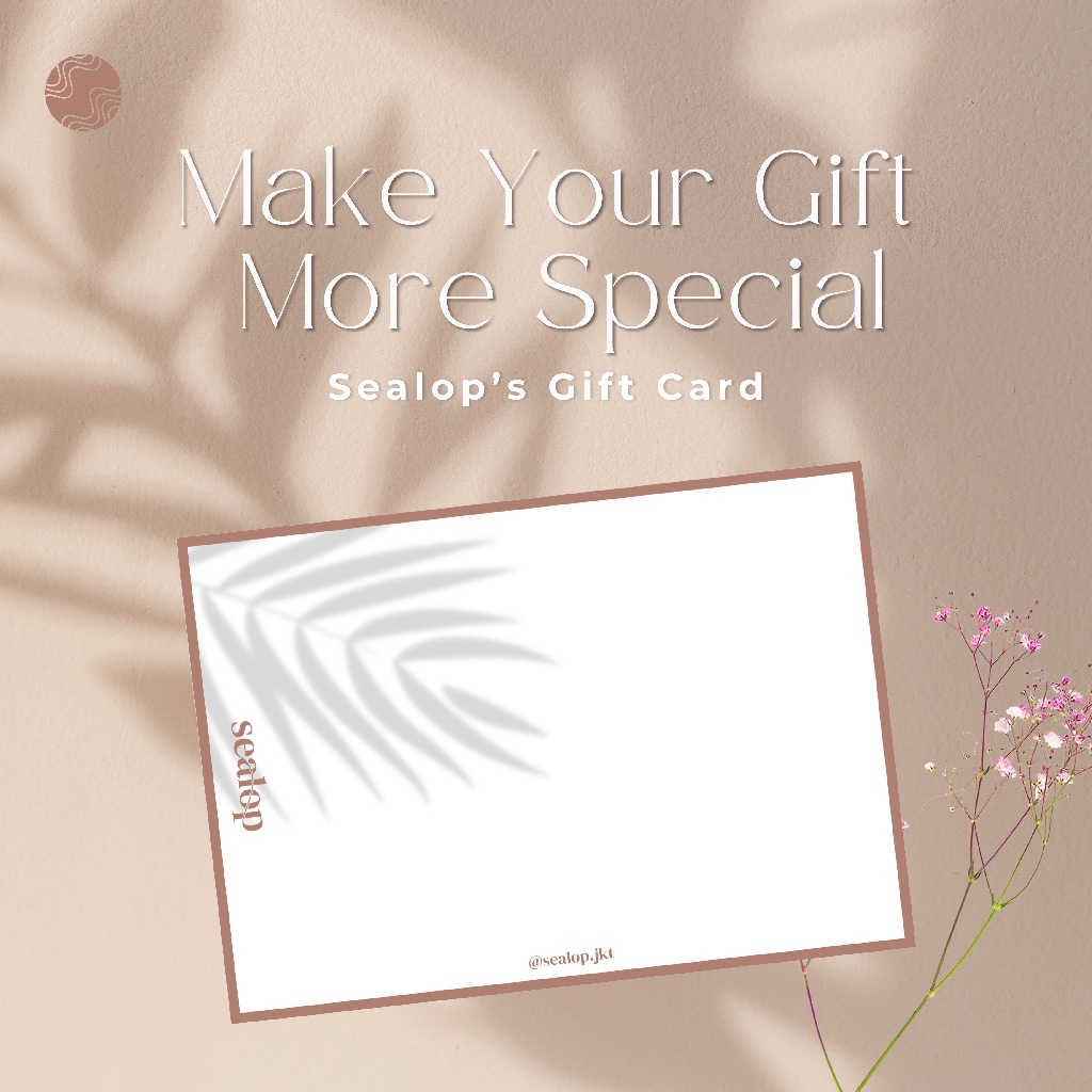 

Gift Card / Ucapan - Siap menulis semua perkataan manis yang terlintas di otak kamu