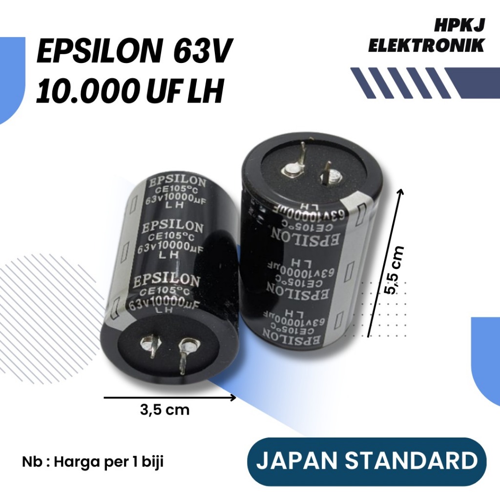 ELCO EPSILON 10000UF 63V elcho epsilon 10000 mikro 63 volt