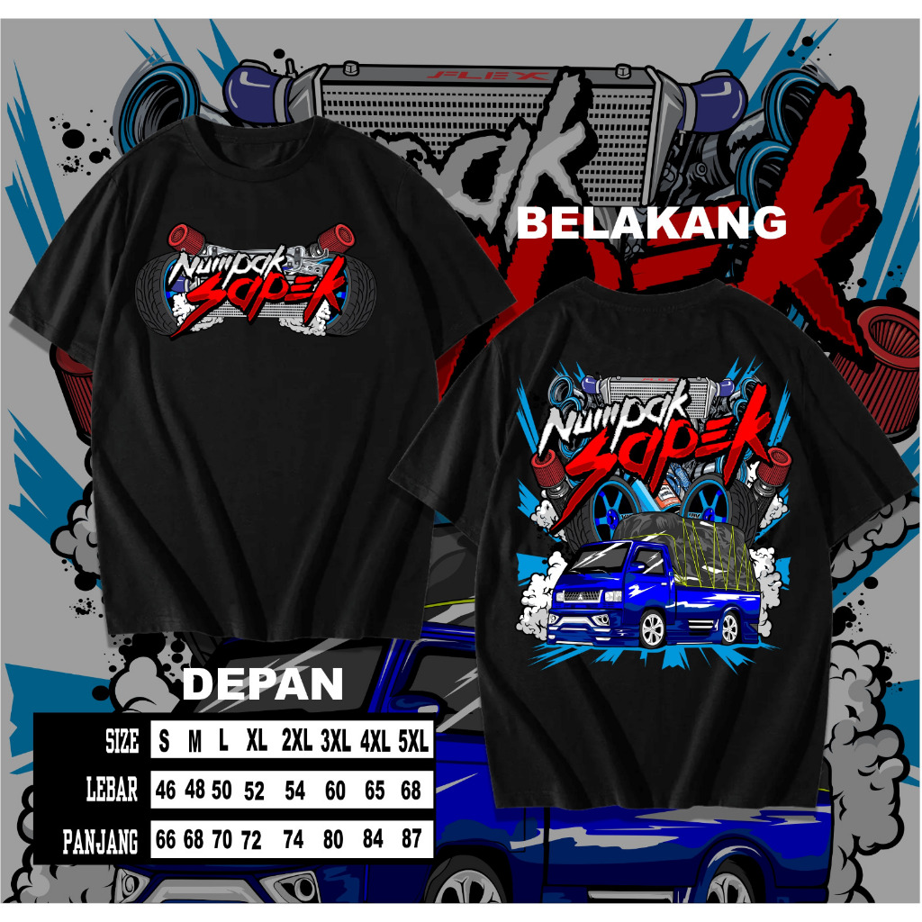 KAOS Big Size PICKUP L300 BAJU DRIVER Kaos SAPEK VIRAL KAOS SAPEK TERBARU KAOS PEJUANG KILOMETER Ata