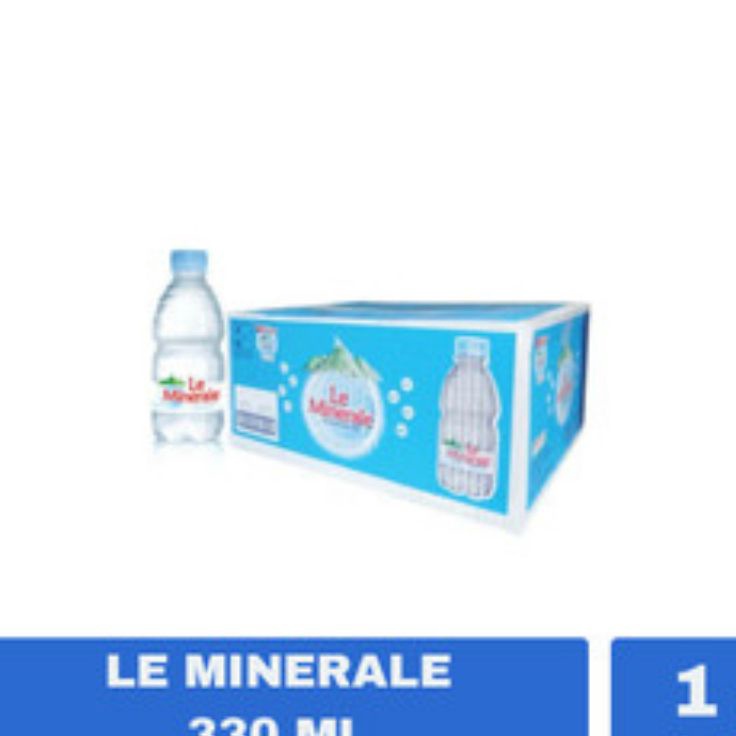 

MEGA SALE LE MINERALE AIR MINERALE MINI 33 ML ISI 24 BOTOL PER DUS
