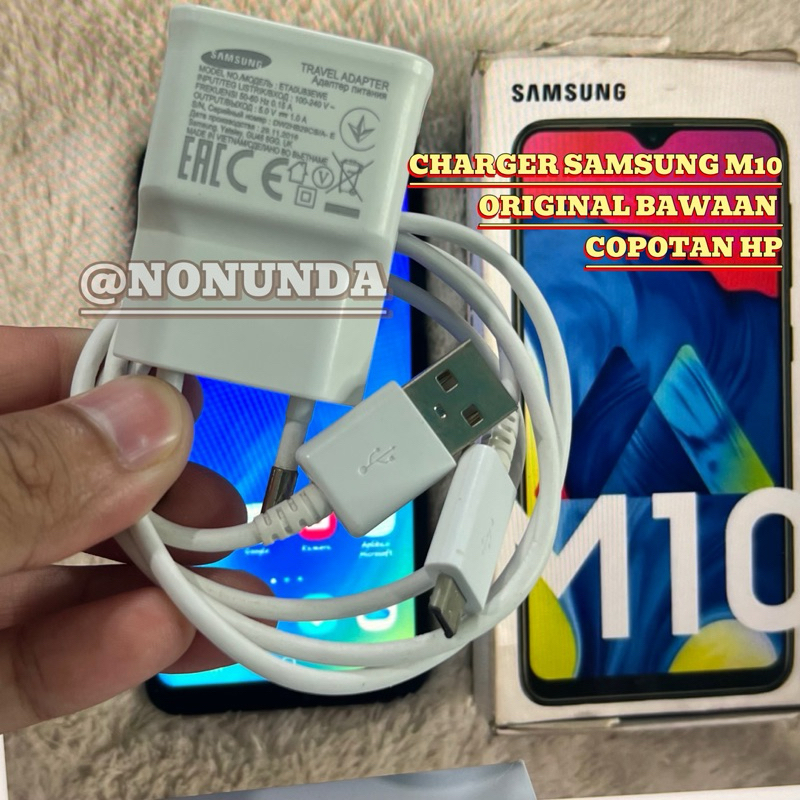 Charger Samsung M10 Original Langsung Dari HP Samsung Copotan HP Support Pada J6 Plus J4 J5 J2