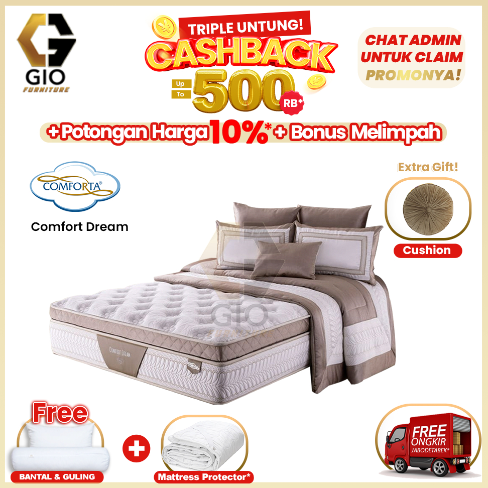 Kasur Comforta Comfort Dream / Comforta Springbed Comfort Dream (Hanya Kasur)