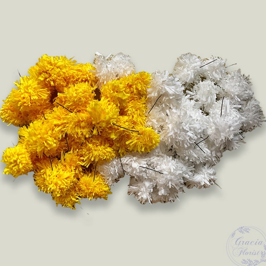 Ready Stok Bunga Suyok Kertas KrepCrepe Untuk Bunga Papan 1 Pcs