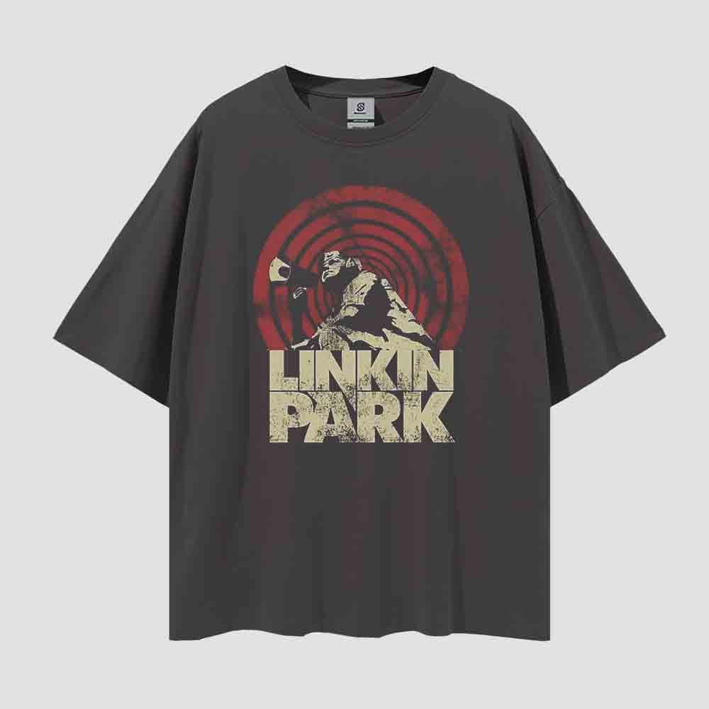 Linkin Park Vintage  Style Oversize Tee