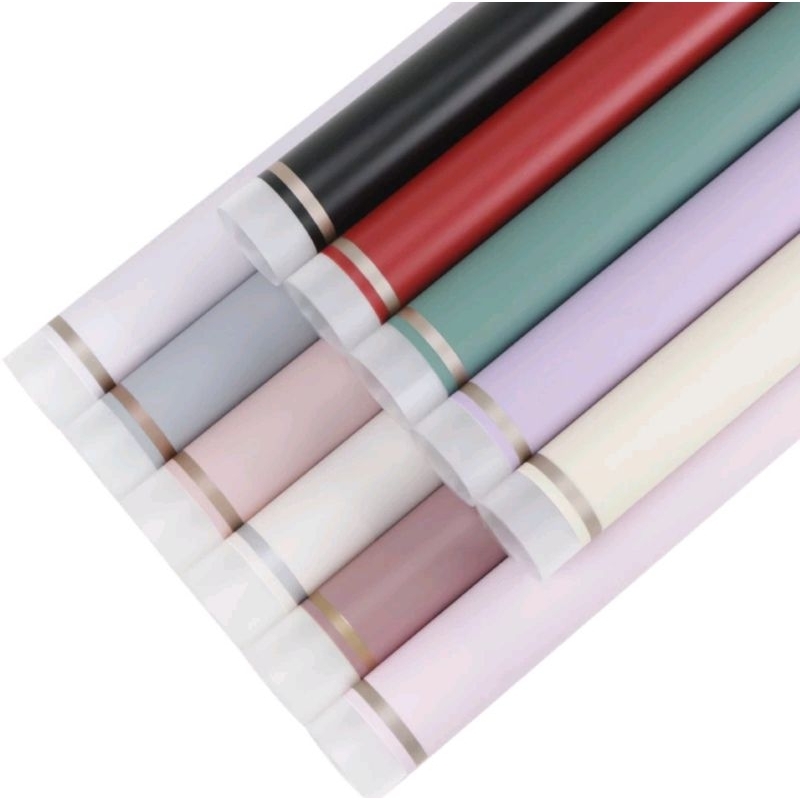 

Kertas bunga cellophane flower wrapping List Gold Frame