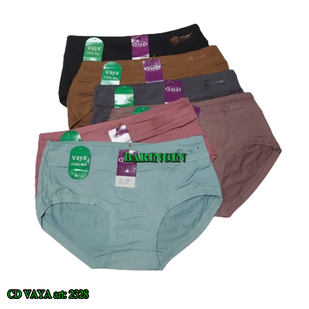 PROMO 6 PCS Celana Dalam Wanita Art 2328 ( Vaya SOFT )