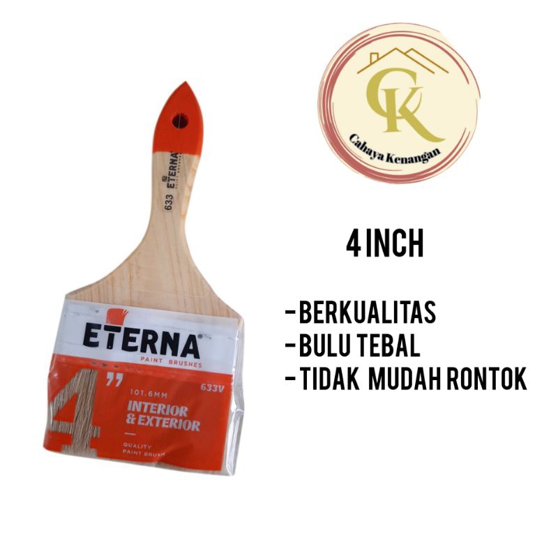 

Kuas Eterna 4 inch
