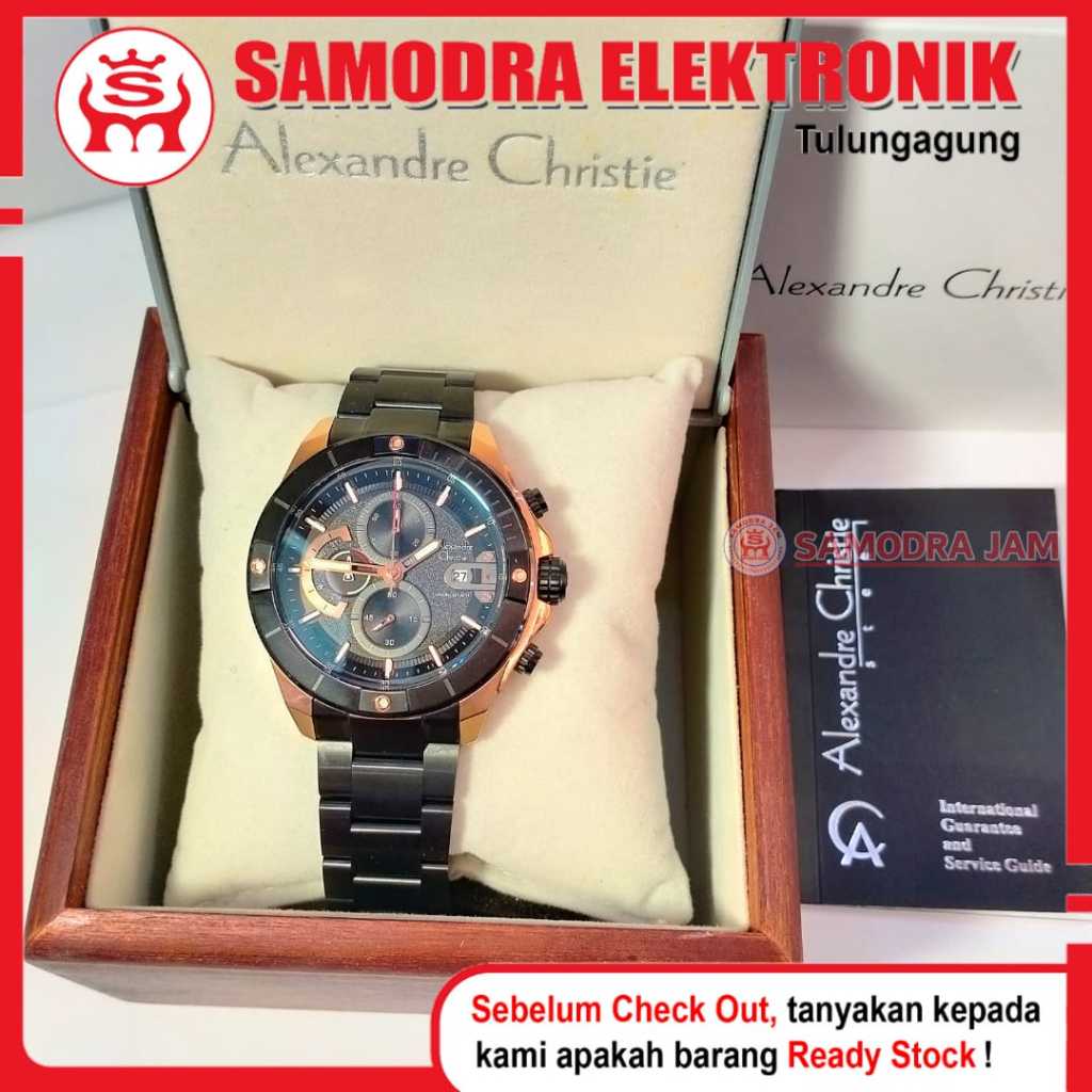 Jam Tangan Pria ALEXANDRE CHRISTIE AC-6631-MCB