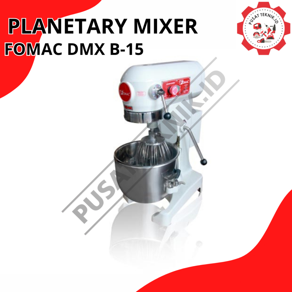 Dough Mixer DMX-B15 FOMAC MESIN PENGADUK ADONAN FOMAC DMX-B15