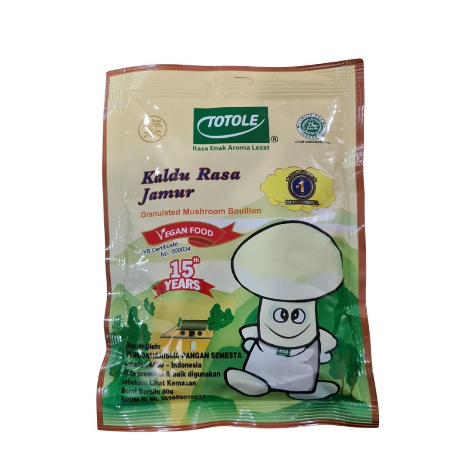 

TOTOLE KALDU JAMUR MOKO CENG 80 g