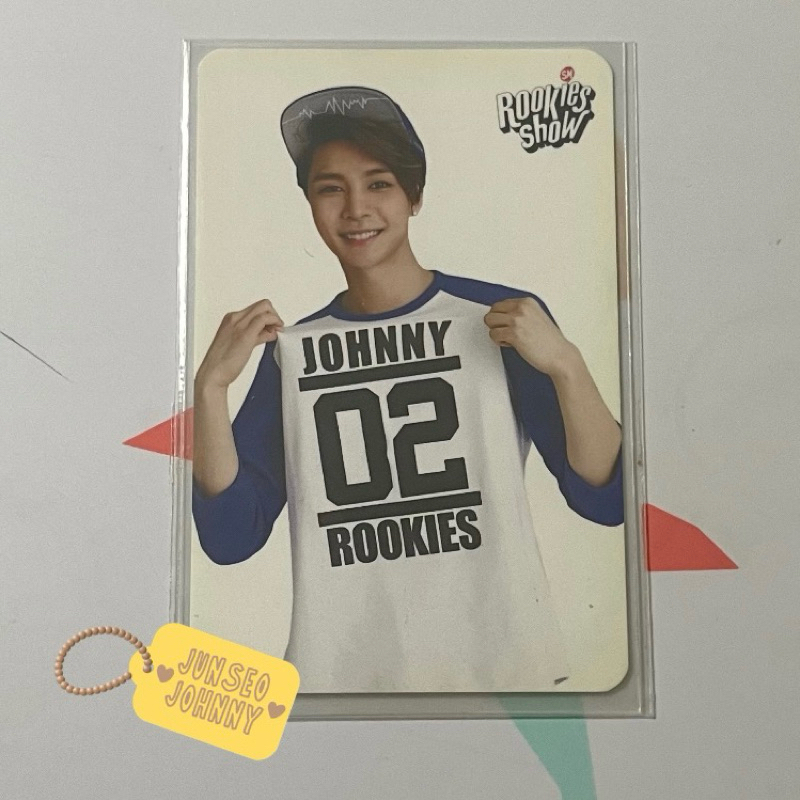 pc photocard johnny smrookies show rookies matte version nct rare